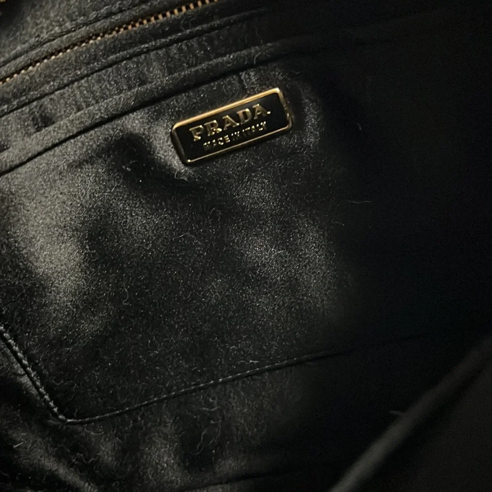 New Prada Mink Fur Pochette Clutch - Picture 5 of 9